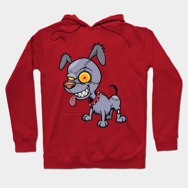 Zombie Dog Hoodie by Yo Momma Tees